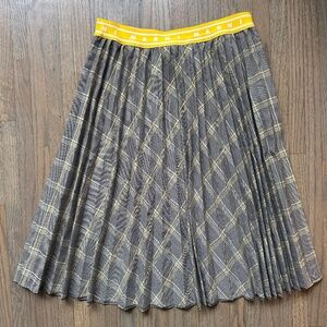 Marni Plaid Skirt